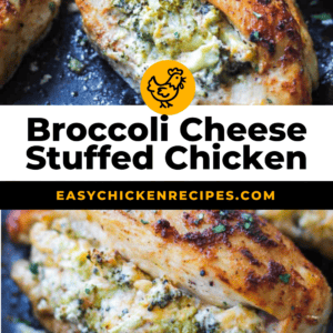 broccoli cheese stuffed chicken breast pinterest